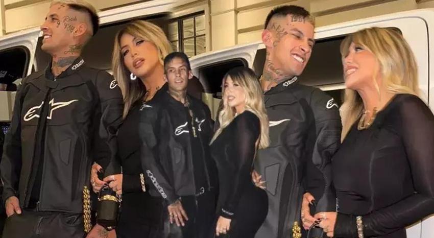 Wanda Nara'nın genç sevgilisiyle keyfi yerinde!