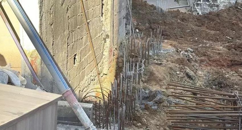 İstanbul'da 3 katlı binada çatlaklar! Daireler boşaltıldı