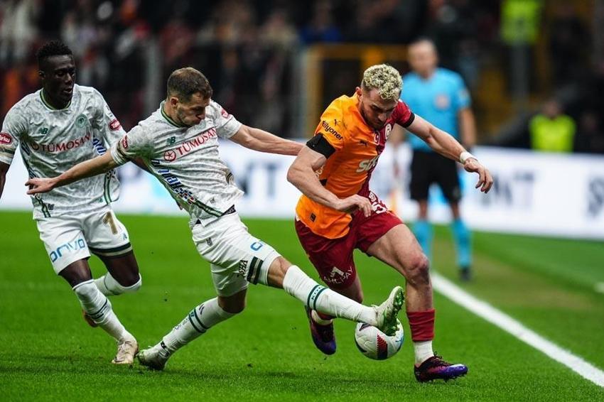 Galatasaray Konyaspor maçında 3 puan tek golle geldi!