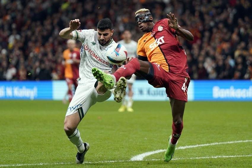 Galatasaray Konyaspor maçında 3 puan tek golle geldi!