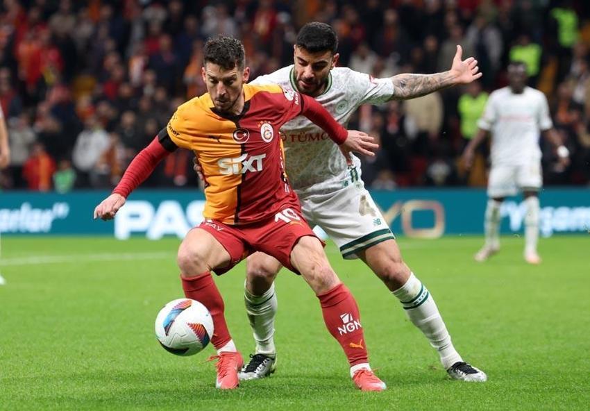 Galatasaray Konyaspor maçında 3 puan tek golle geldi!