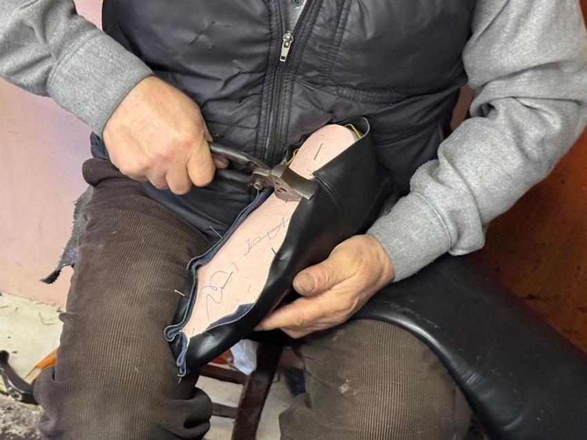 Bir zamanlar zengin ağalar giyiyordu! Körüklü çizme ustasının mesleği yok oluyor