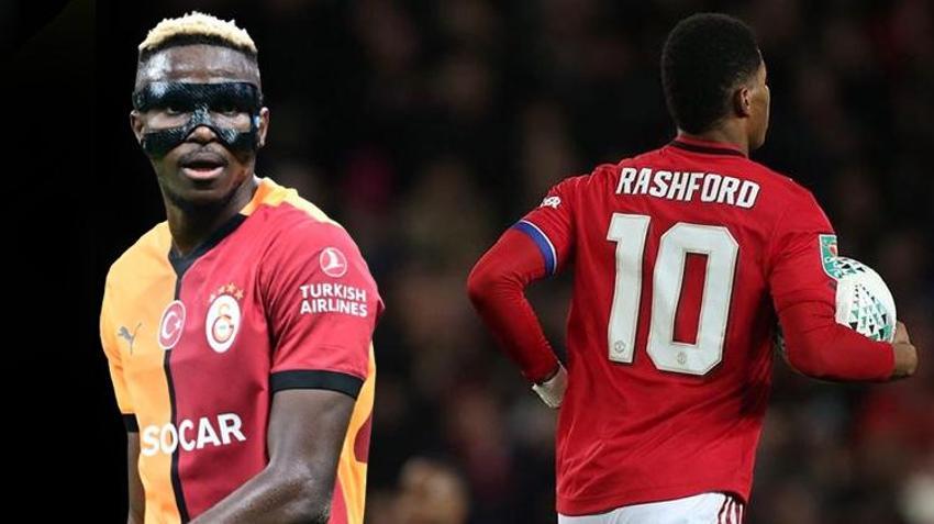 Galatasaray'dan Marcus Rashford bombası! Osimhen taktiğiyle imza atmaya gelecek