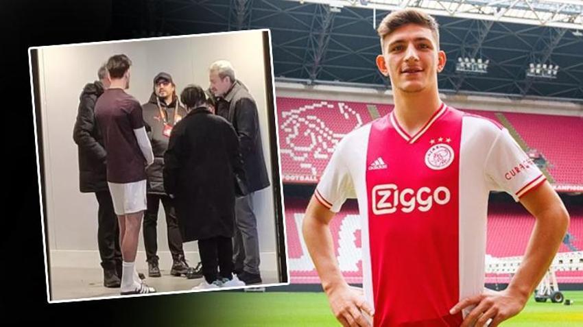 Galatasaray'dan Fenerbahçe'ye Ahmetcan Kaplan çalımı! Maç biter bitmez görüştü, ortalığı karıştıran fotoğraf