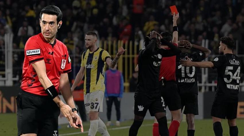 Fenerbahçe - Rizespor maçında kırmızı kart ve penaltı kararı olay yarattı: Kabul edilemez, onur kırıcı ve aşağılayıcı