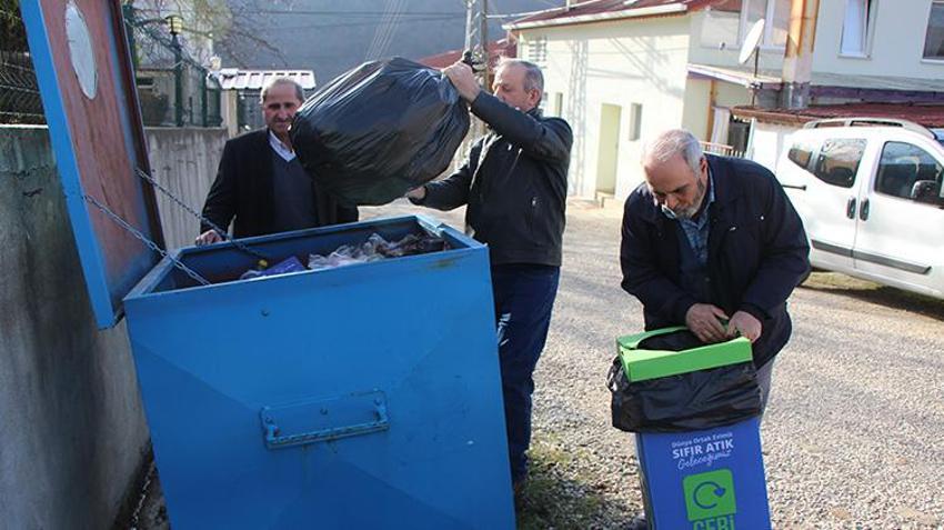 'Türkiye'nin en temiz köyü Tatlıpınar' Amasya'nın bu köyünde kimse yere çöp atmıyor, geri dönüşüm kutuları kullanılıyor