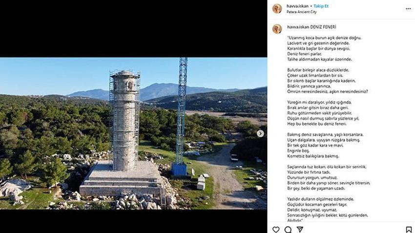 Antalya'da tsunamide yıkılan 2 bin yıllık deniz feneri restore ediliyor: 