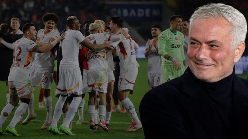 Mourinho, Galatasaray'ın maçı sonrası kendini tutamadı: Başarılarından dolayı kutluyorum