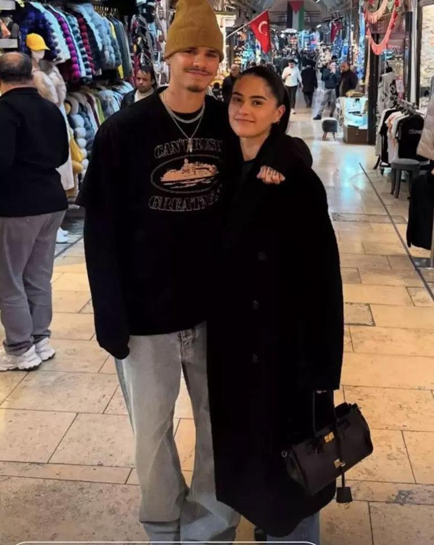 Dünyaca ünlü eski futbolcu David Beckham ve oğlu Romeo İstanbul’da