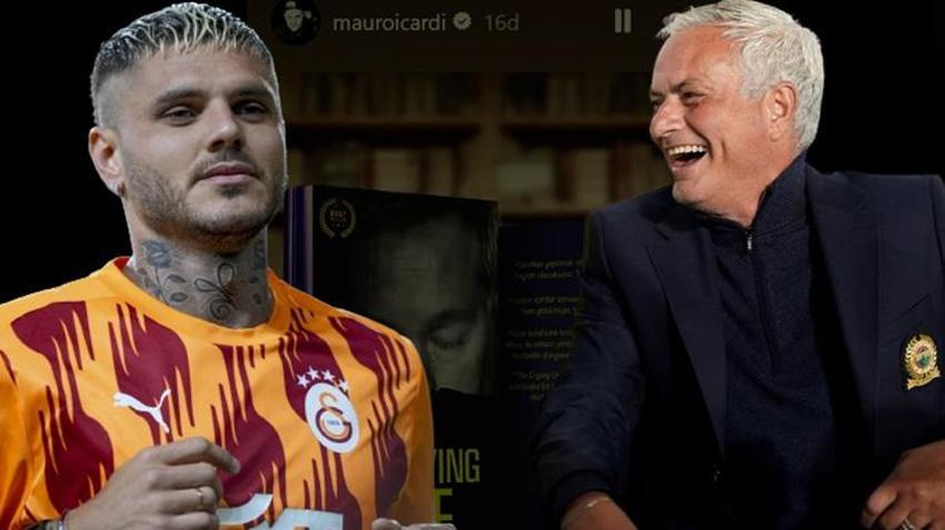 Jose Mourinho Galatasaray maçı sonrası kendini tutamadı, Mauro Icardi cevabı yapıştırdı