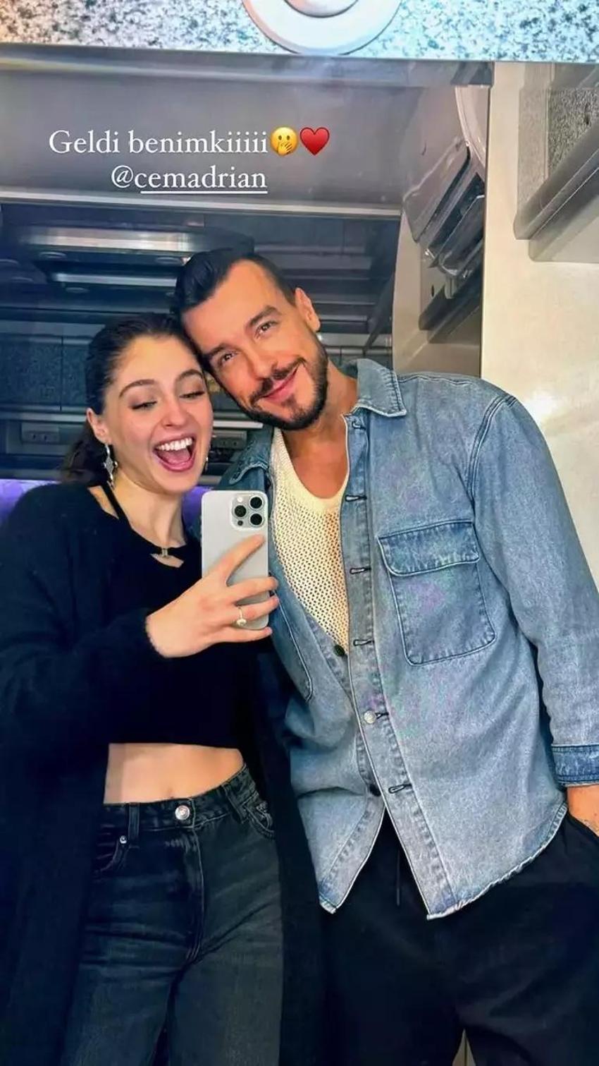 Cemre Baysel ve Cem Adrian bir arada! Beğeni yağdı