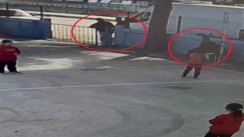 Okul bahçesinde dehşet! Baba oğul bir olup öğretmene saldırdı