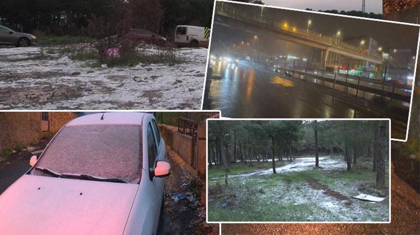 İstanbul'da beklenen kar yağışı başladı! 19 ilçede lapa lapa kar yağacak, AKOM devrede