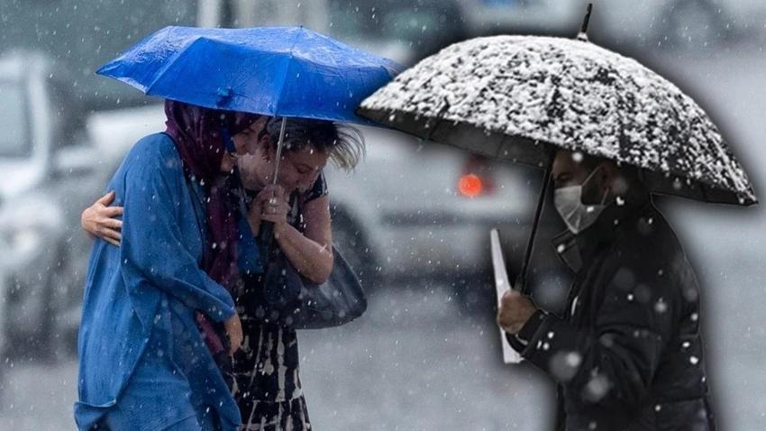 Kar havada kaldı! Meteoroloji yeni uyarıyı yaptı: Donduracak, lapa lapa yağacak