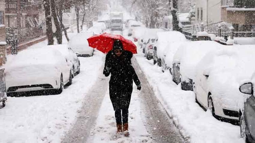 Meteoroloji'den kuvvetli kar yağışı ve fırtına uyarısı: Birçok ilde okullar tatil edildi! Bu illere dikkat