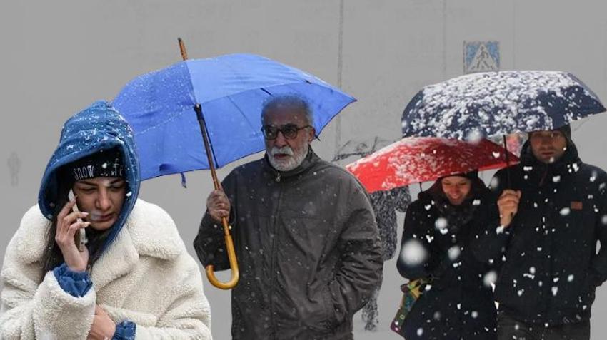 Meteoroloji'den kuvvetli kar yağışı ve fırtına uyarısı: Birçok ilde okullar tatil edildi! Bu illere dikkat