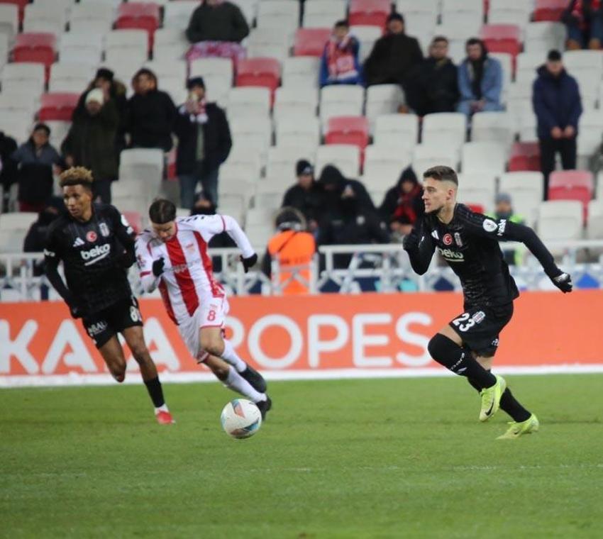 Sivasspor Beşiktaş maçı! Kartal deplasmanda 3 puanın 2 golle aldı