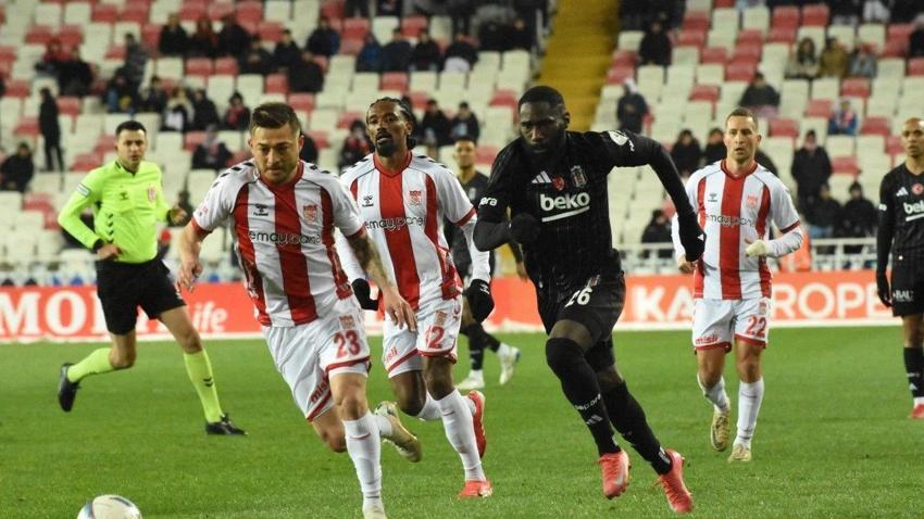 Maça damga vurdu! Sivas Beşiktaş maçında yıldızlaştı