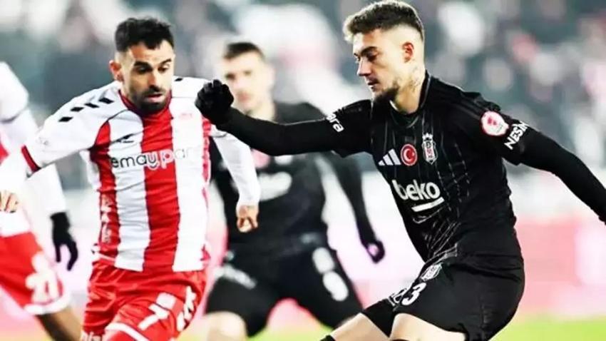 Maça damga vurdu! Sivas Beşiktaş maçında yıldızlaştı