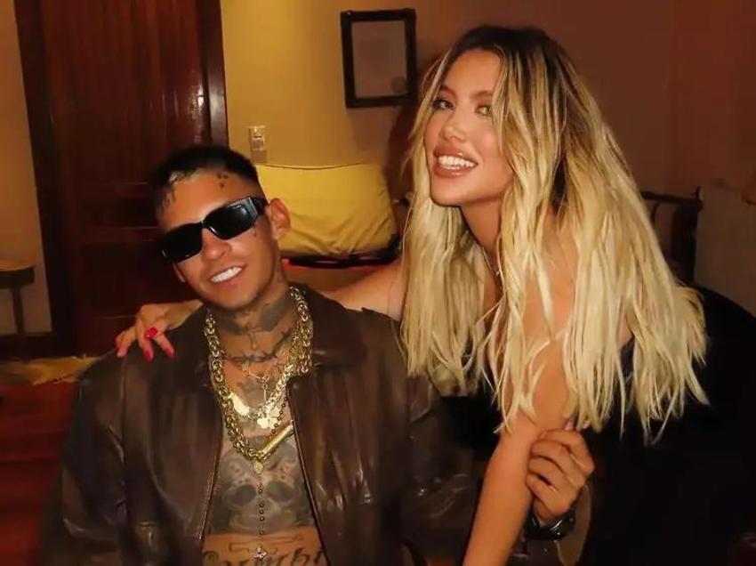 Wanda Nara L-Gante aşkı dolu dizgin devam ediyor! 