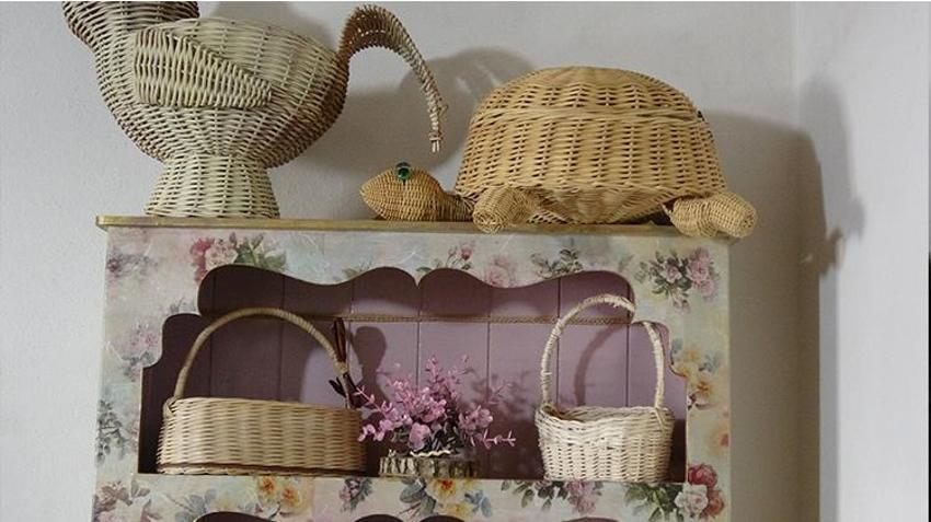 Trabzon'da şehirde yaşayan kadınlar sepet örmeyi öğreniyor! Kursa yoğun ilgi var