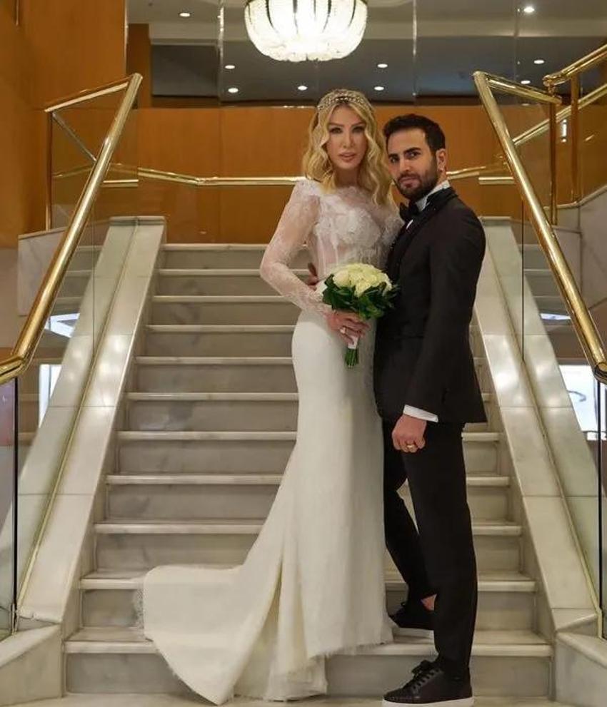 Buket değil çiçek bahçesi! Seda Sayan'a eşi Çağlar Ökten'den romantik Sevgililer Günü kutlaması!