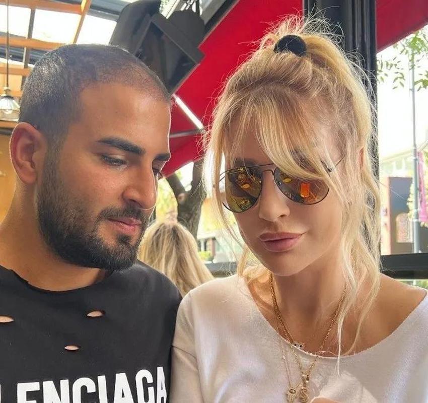 Buket değil çiçek bahçesi! Seda Sayan'a eşi Çağlar Ökten'den romantik Sevgililer Günü kutlaması!