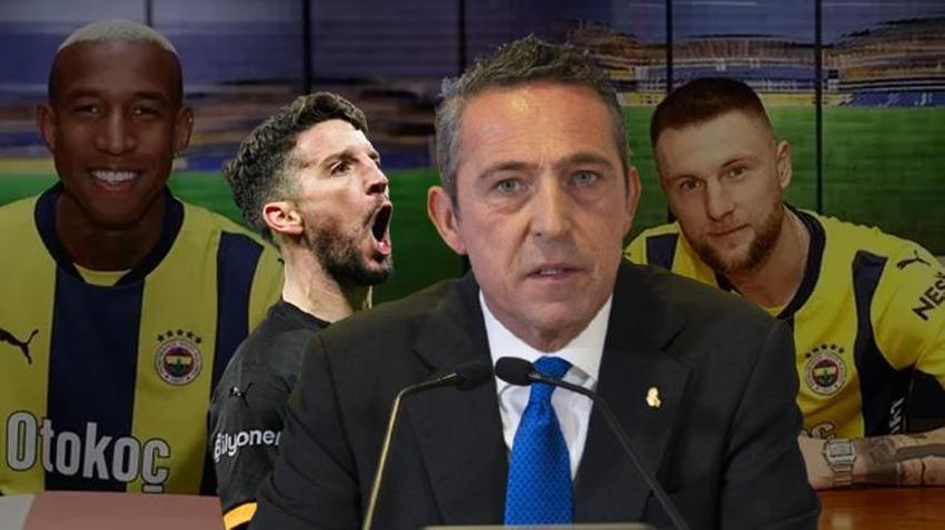 Ali Koç 'Mertens seneye Fenerbahçe'de' deyip bombaladı: Talisca, Skriniar transferini bozmak için araya girdi