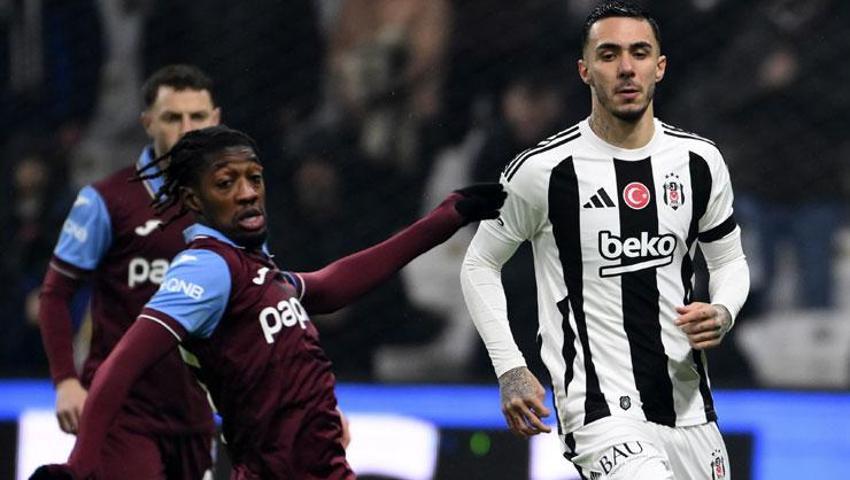 Beşiktaş Trabzonspor maçı: 2-1 Kara Kartal'dan müthiş geri dönüş