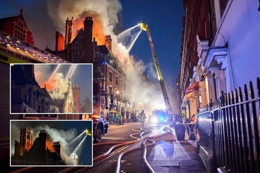 İbrahim Kutluay ve kızı yangından kıl payı kurtuldu!