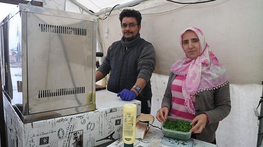 Hatay'da depremde sığındıkları çadır şimdi ekmek teknesi oldu