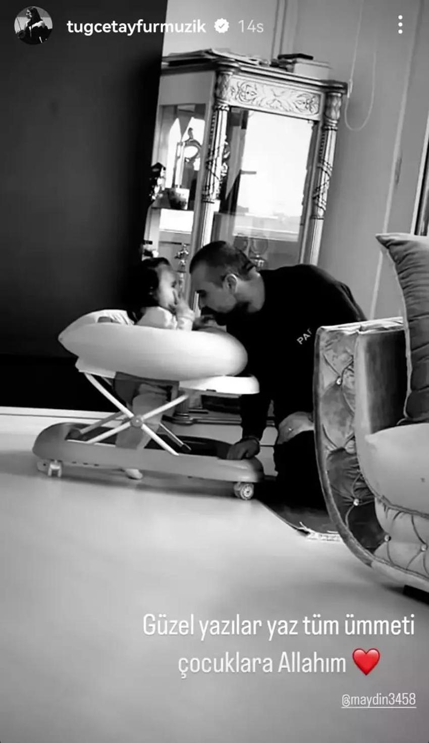 Tuğçe Tayfur'dan mutlu aile paylaşımı