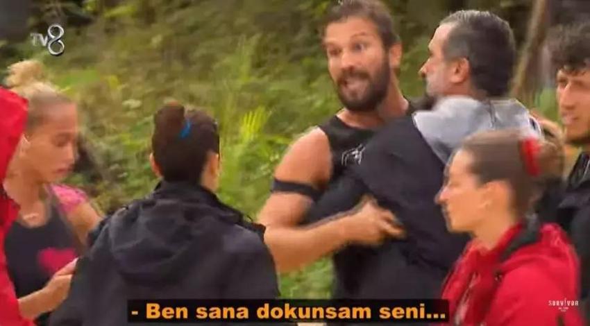 Survivor Adem Kılıççı bu kez Efecan ile kavga etti! Tehditler havada uçuştu