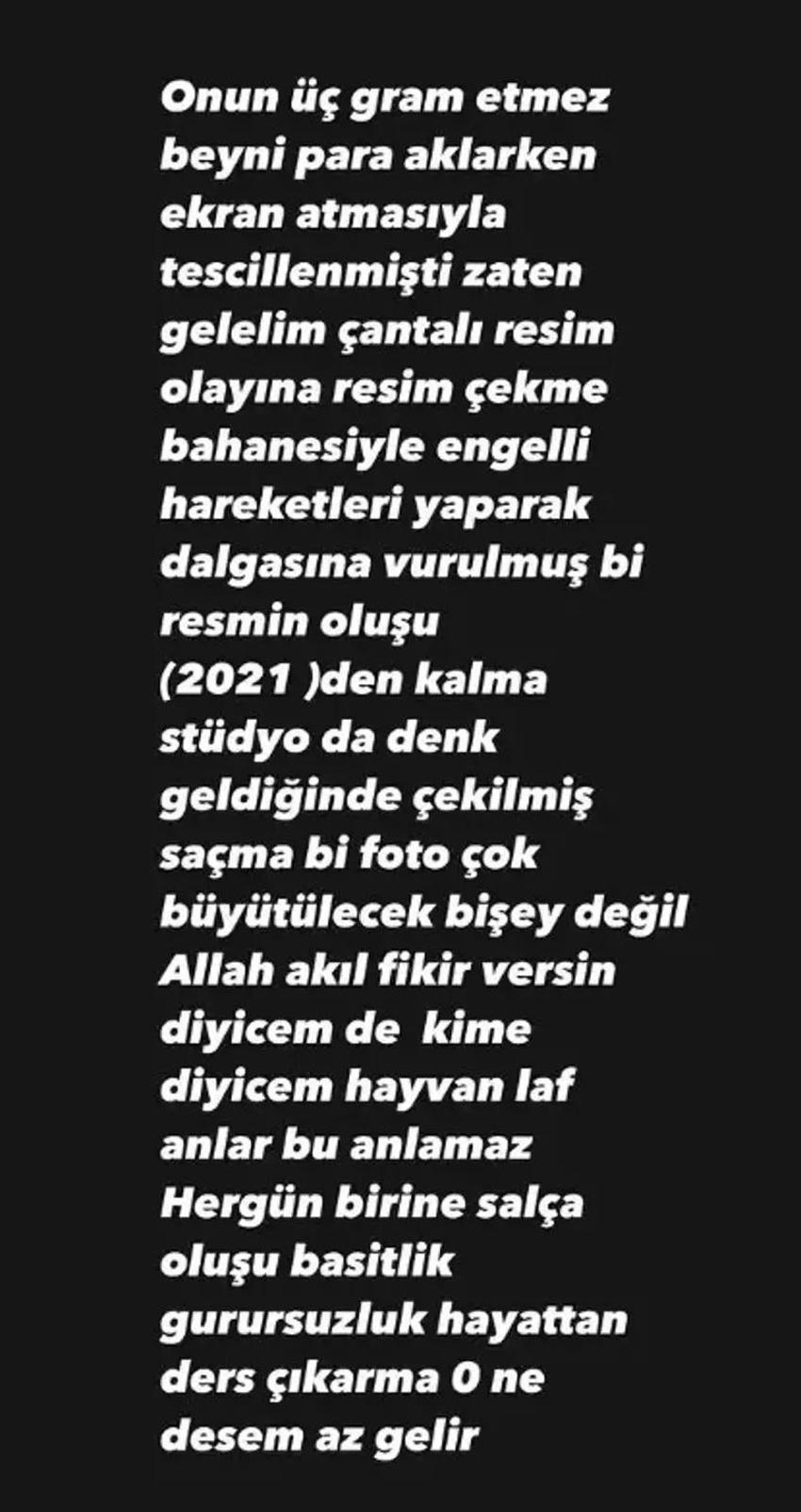 Bahar Candan Yunus Emre'ye mesaj attı, ortalığı karıştırdı!