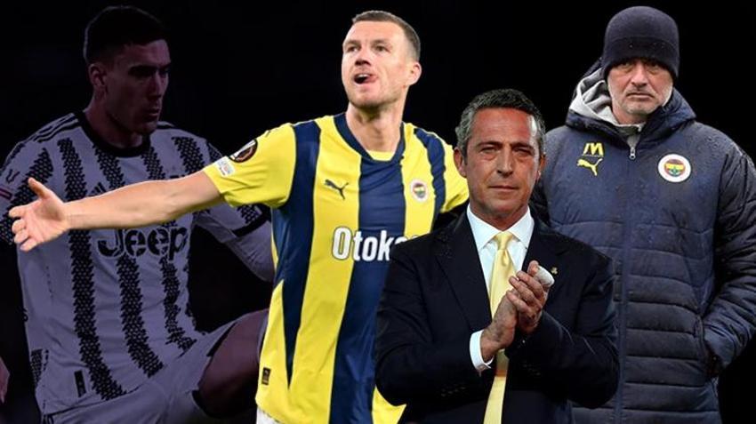 Dusan Vlahovic Fenerbahçe'ye! Mourinho, Ali Koç'tan istedi, Dzeko'nun yerine geliyor