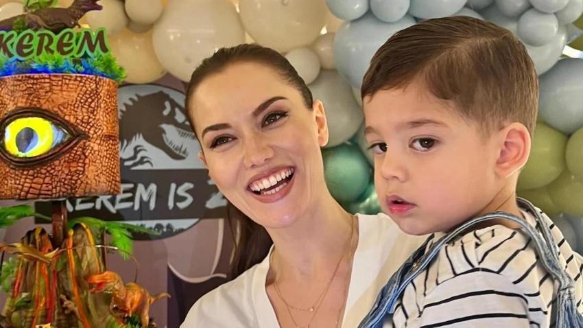 Fahriye Evcen'den oğlu Kerem için duygusal paylaşım!