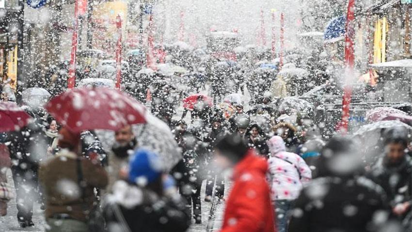Kar yağışları etkisi artıracak! Meteoroloji'den birçok il için sarı ve turuncu kodlu uyarı geldi