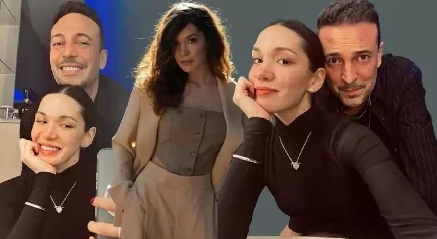 Kar altında aşka geldiler! Ünlü çiftten sürpriz paylaşım