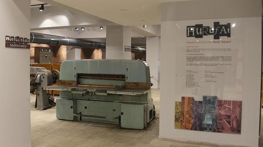 66 yıllık basımevi müzeye dönüştürüldü! Atatürk Üniversitesi'nin baskı müzesi ziyaretçilerini bekliyor