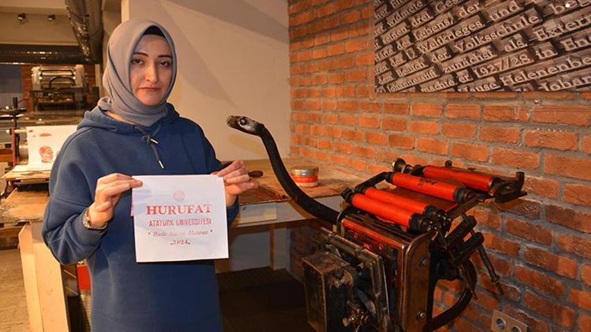 66 yıllık basımevi müzeye dönüştürüldü! Atatürk Üniversitesi'nin baskı müzesi ziyaretçilerini bekliyor