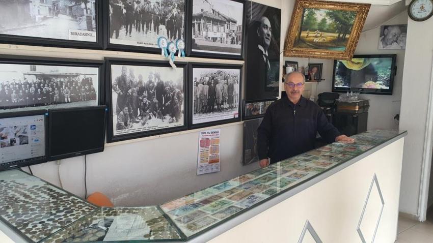 Nostalji ve koleksiyon tutkusu bir arada! 40 ülkenin paralarından oluşturduğu koleksiyon yoğun ilgi görüyor