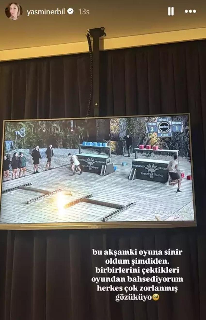 Survivor'da bayıltan oyun! Yasmin Erbil ekran başında isyan etti