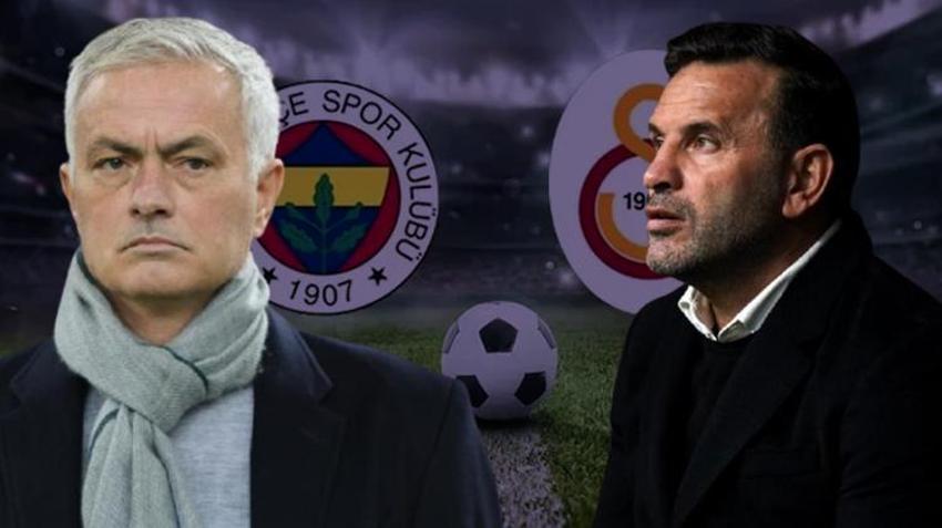 Galatasaray-Fenerbahçe derbisi öncesi ortaya çıktı! Mourinho istemedi, Okan Buruk üstünü çizdi