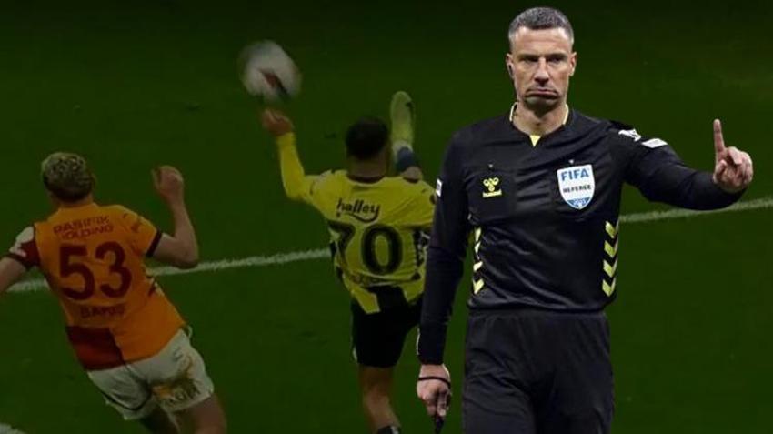 Galatasaray-Fenerbahçe derbisi sonrası ortalık karışacak! Eski hakem açıkladı: Bu pozisyon net penaltıydı