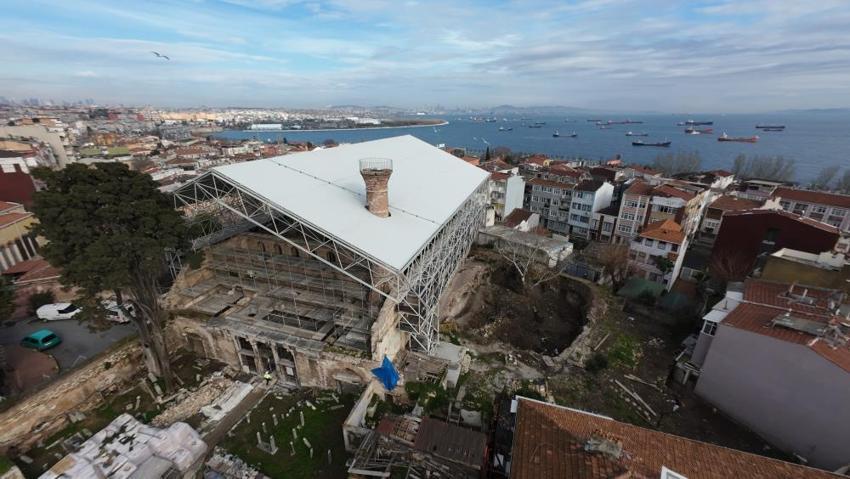 Geçmişi Ayasofya Camii'nden daha eski: İmrahor İlyas Bey Camii aslına uygun olarak ihya ediliyor