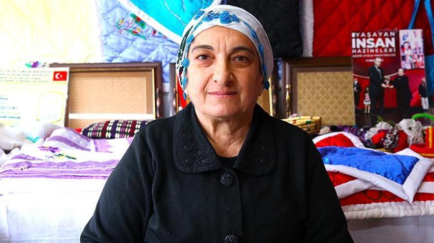 Hatay'da deprem sırasında atölyesi yıkılan yorgan ustasına yeni tezgah verildi