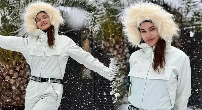 Fahriye Evcen kamyonunu paaylaşmaya doyamadı