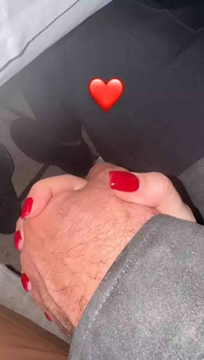 Selen Görgüzel'den gizemli erkek arkadaşı ile el ele paylaşım