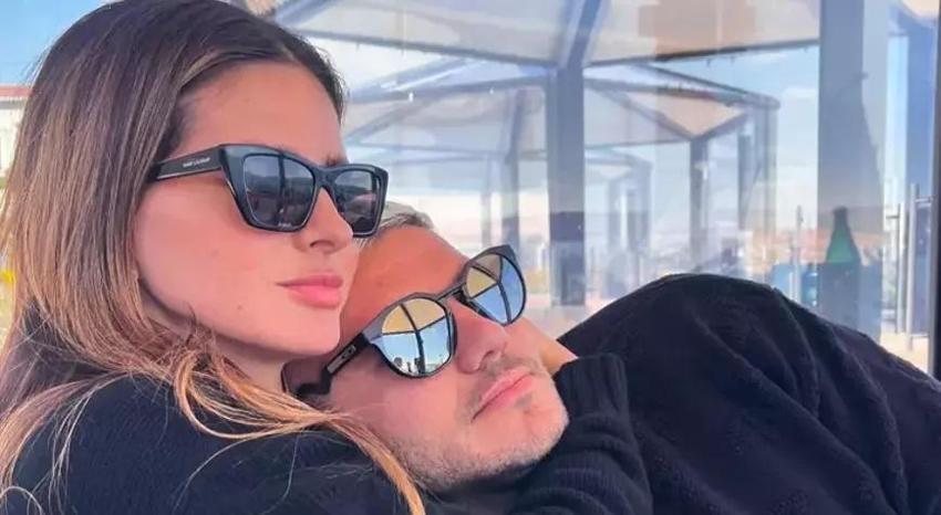 Mauro Icardi İstanbul'u maskeyle gezdi! Sevgilisi China Suárez yalnız bırakmadı
