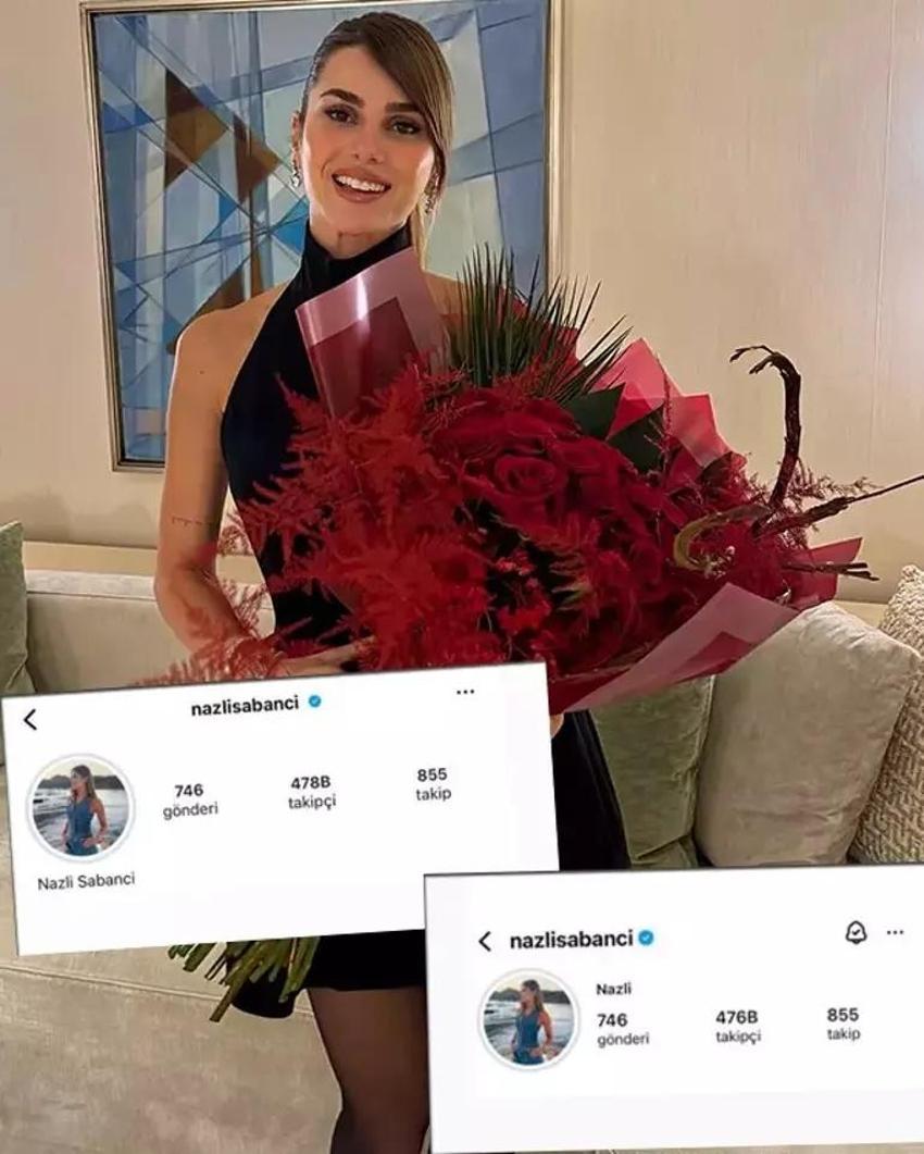 Nazlı Sabancı bir hareketiyle kafaları karıştırdı!